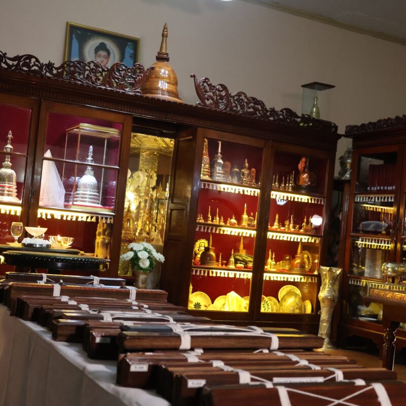 Conservation and handover of historical palm leaf books of the Daladawatta Maha Viharaya in Wadduwa